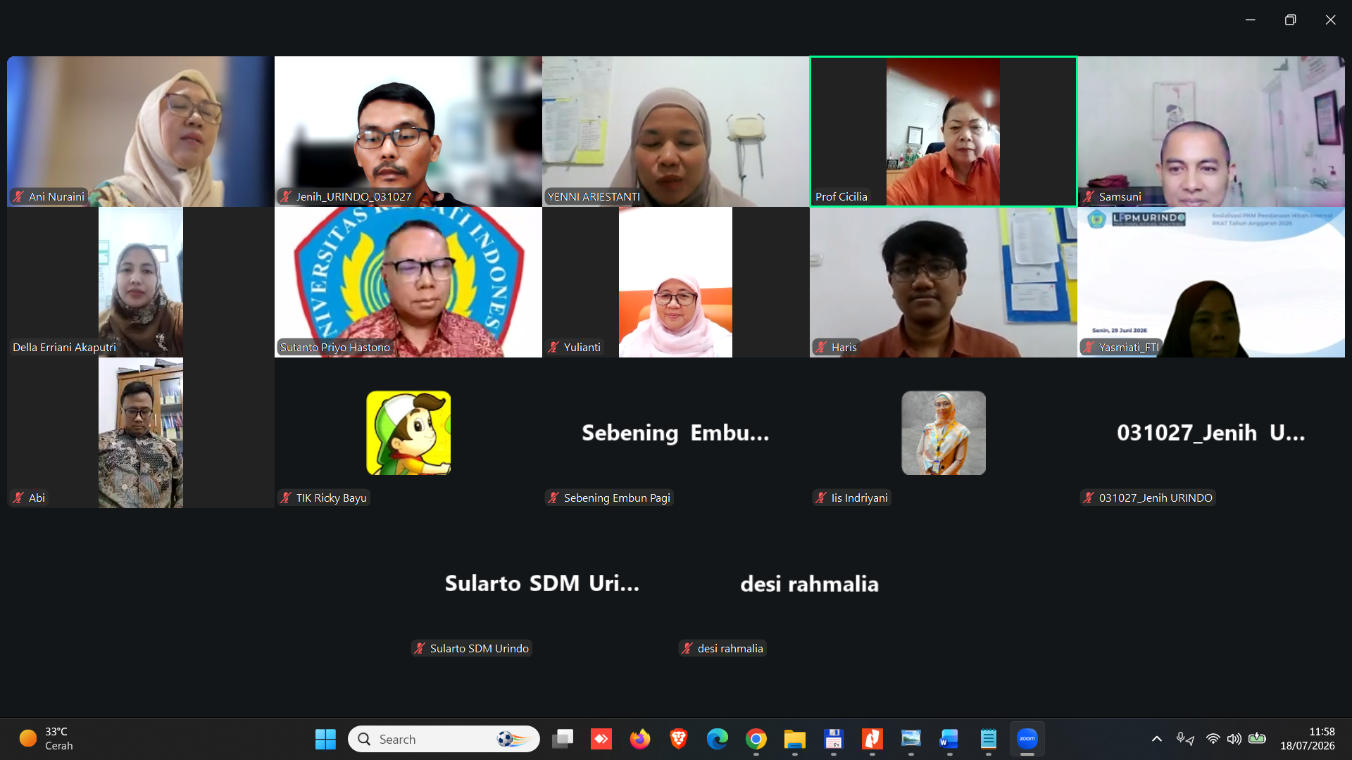 Sosisalisasi Hibah PKM Kewirausahaan & Kewilayahan 2025