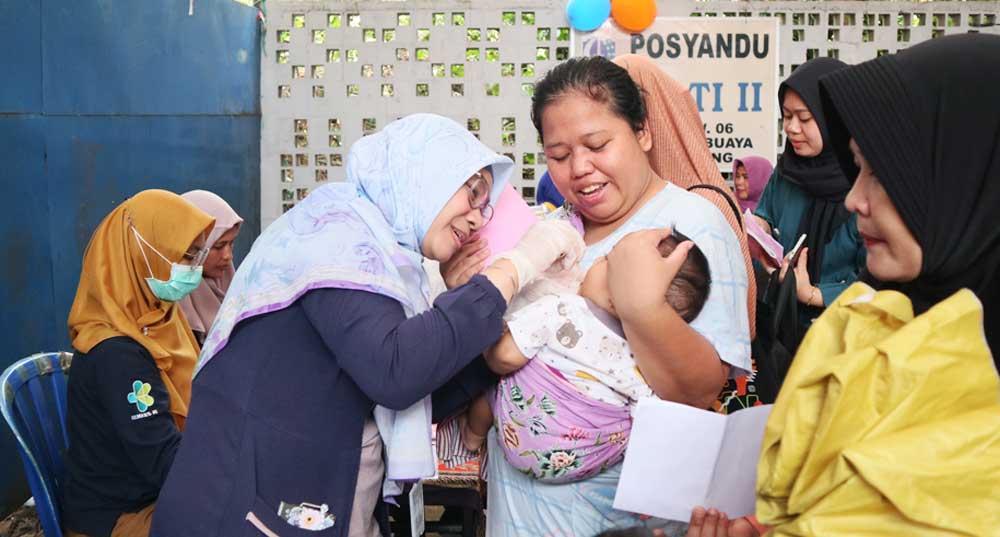 Mahasiswa Dosen URINDO Turut berperan dalam mencegah Polio di Indonesia